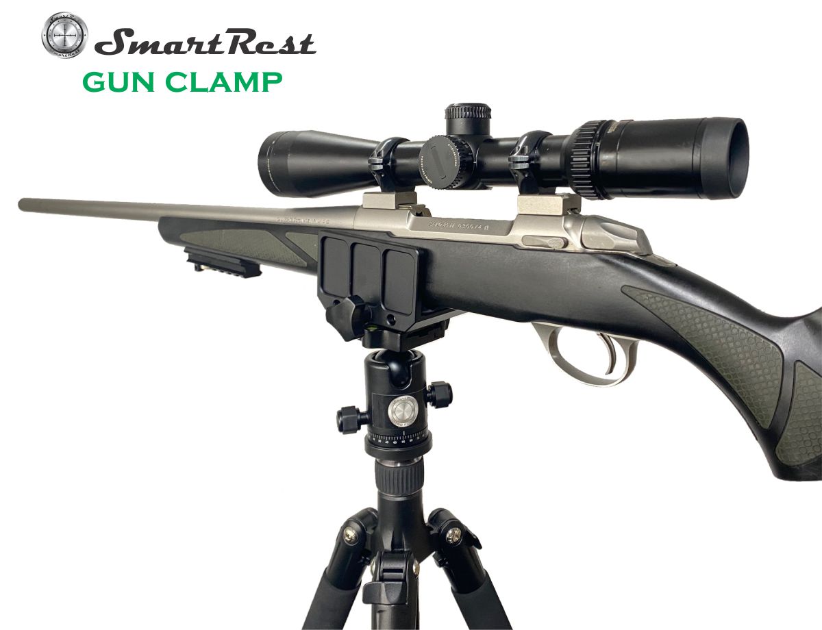 SmartRest Tripod + Ball Head + GUN CLAMP